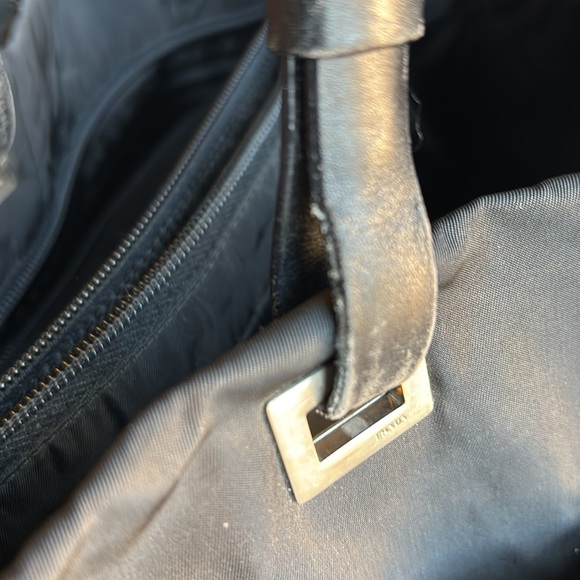 Authentic Prada  black nylon large tote - Picture 9 of 14